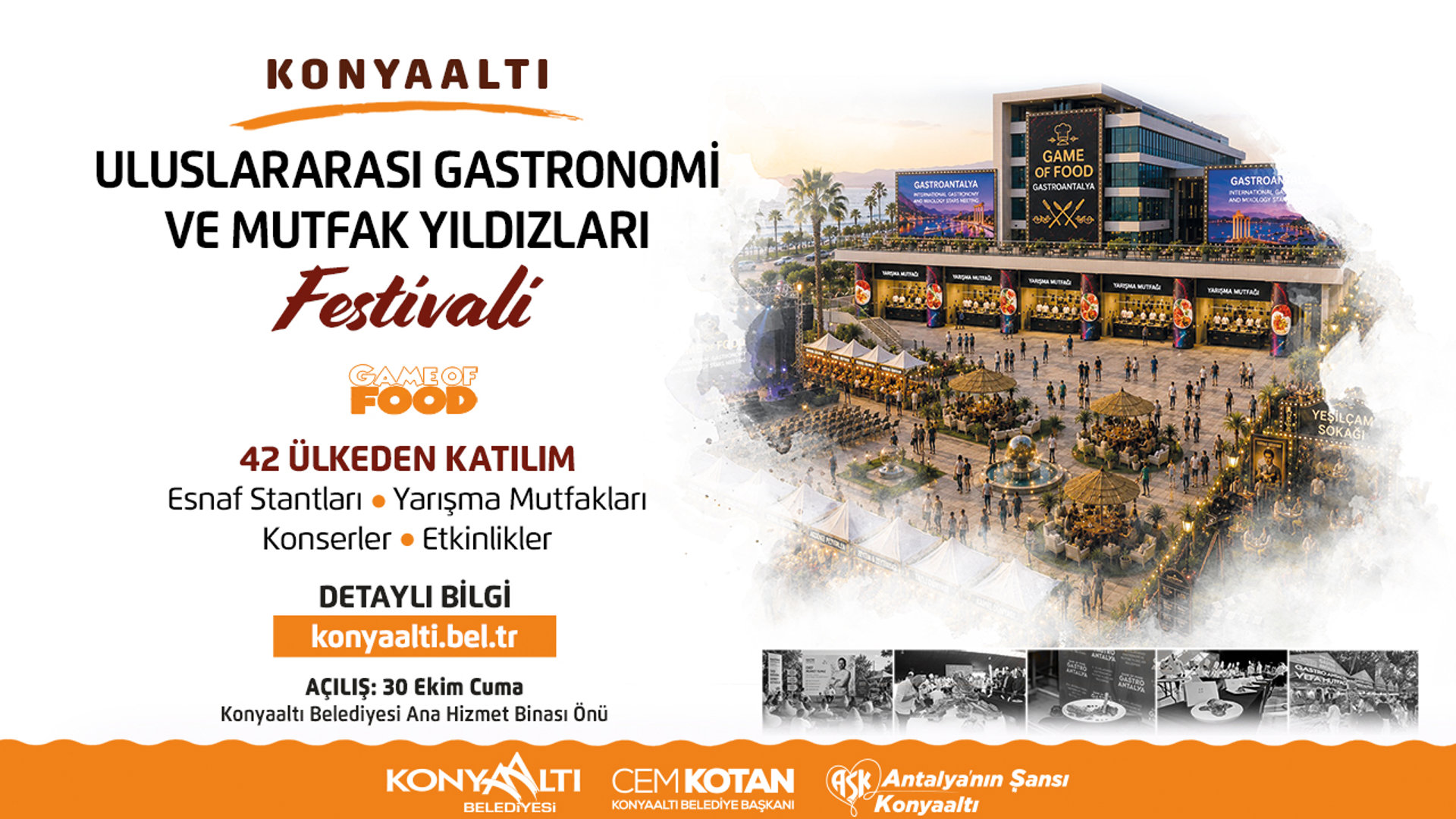 Game Of Food Konyaaltı Başlıyor