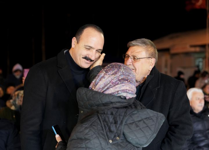 Başkanla fotoğraf